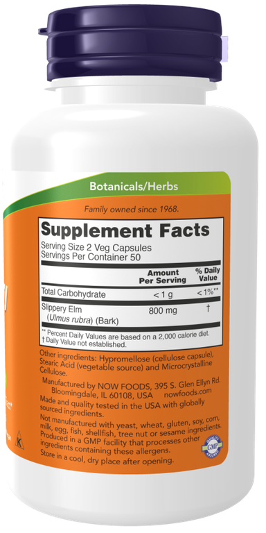 Slippery Elm 400 mg