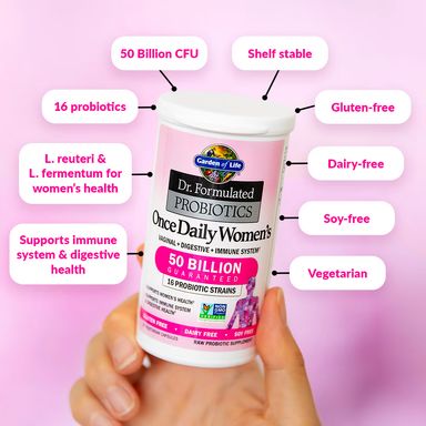 Probiotics Once Daily Women's, 50 Billion, Shelf Stable