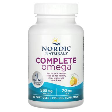 Complete Omega 565 mg, Lemon Flavour