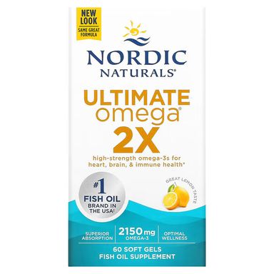 Ultimate Omega 2X, 2150 mg, Lemon Flavour