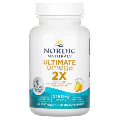 Ultimate Omega 2X, 2150 mg, Lemon Flavour