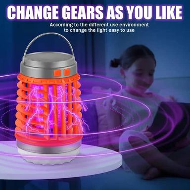 2024 the latest indoor charging UV violet lights trap mosquito killer lamp