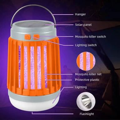 2024 the latest indoor charging UV violet lights trap mosquito killer lamp