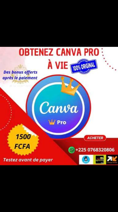 Canva pro à vie 