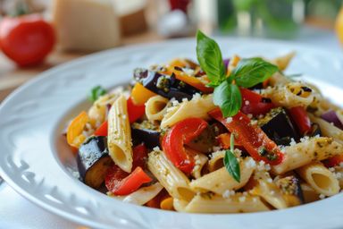 Vegetable, Pasta, Salad