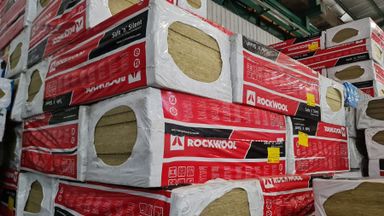 Rock Wool Peredam Panas dan Suara