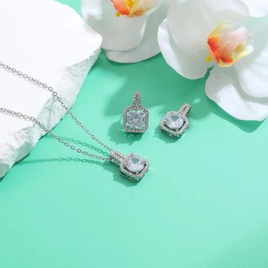 Jewelry Sets Shiny Stainless Steel