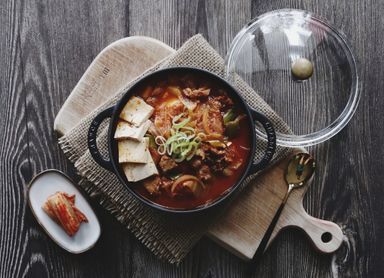 Pork kimchi stew