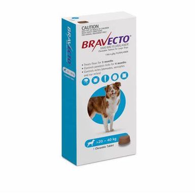 BRAVECTO DOG CHEW 20-40KG