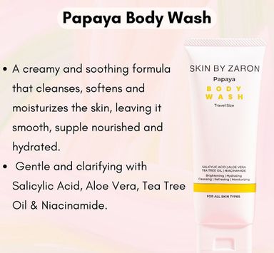 PAPAYA BODY WASH 100ML