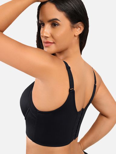 Full coverage "back-fat" Bra