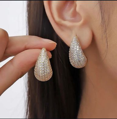 boucle d'oreille lapidée