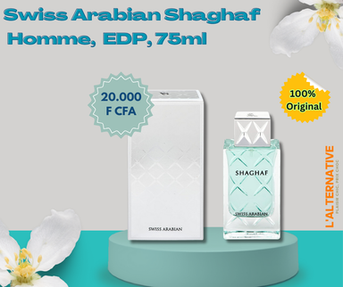 Swiss Arabian SHAGHAF, Homme,  EDP, 75ml