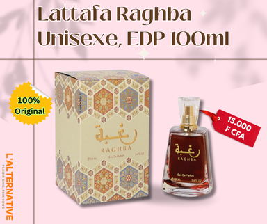 Lattafa RAGHBA, Unisexe, EDP , 100 ML