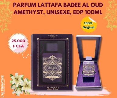 Lattafa OUD AMETHYST, Unisexe, EDP, 100 ML