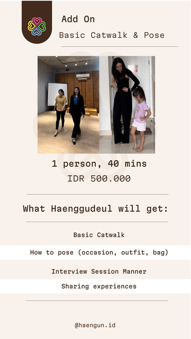 Basic Catwalk and Pose 