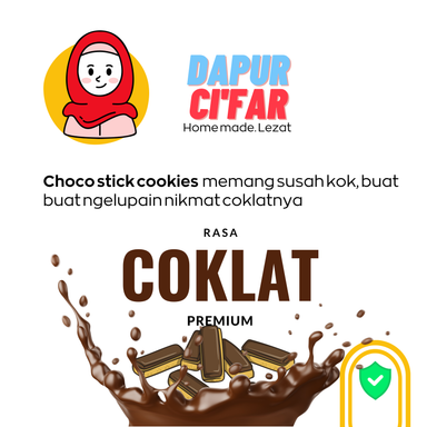 Choco Stick Cookies (tube 600 ml)