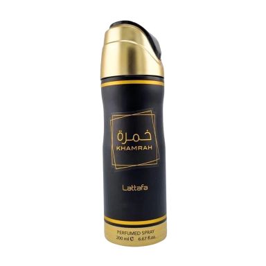 Lattafa KHAMRAH Deo Spray, Unisexe, 200 ML