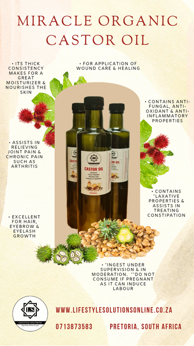 Hexane Free Castor Oil