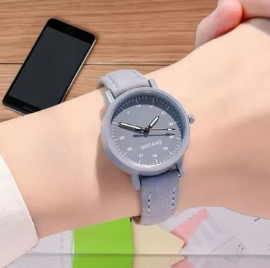 PU Leather Strap Watch 