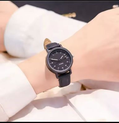 PU Leather Strap Watch 