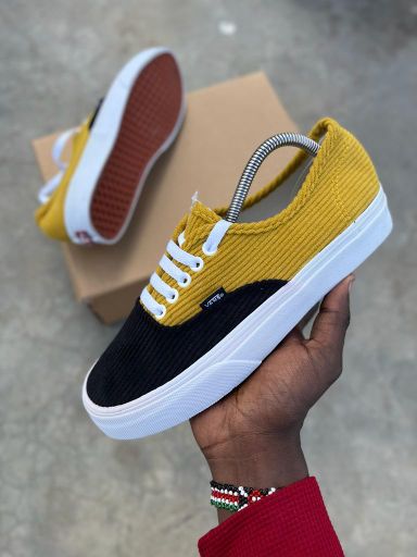 Corduroy vans 