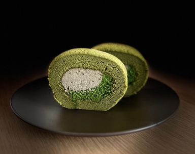 Matcha Hojicha roll cake | 日本丸久小山園抺茶＋焙茶卷蛋