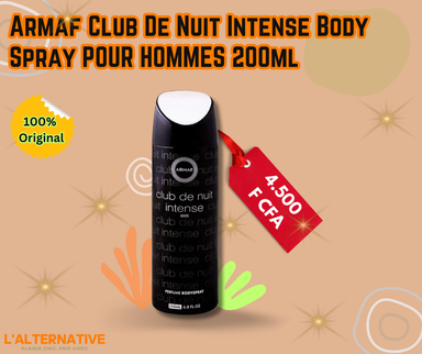 Armaf Club De Nuit Intense Body Spray POUR HOMMES 200 ML