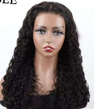 Wear and Go Glueless Water Wave Wig 6*4 HD Transparent Lace , Pre Plucked