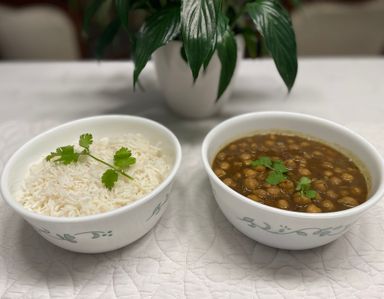 Chickpeas and Rice