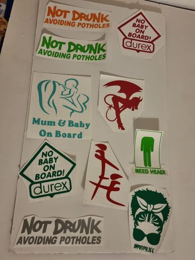 Car decal & Stickers 