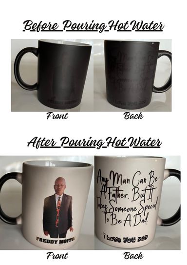 Magic Mug With A Picture & Message