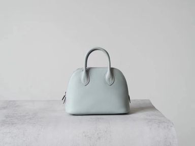 [Another Bag] Partisan Hand- Crafted Mini EV Leather Bowler Bag