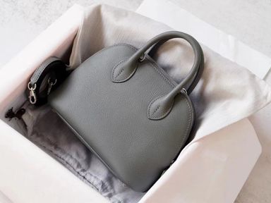 [Another Bag] Partisan Hand- Crafted Mini EV Leather Bowler Bag