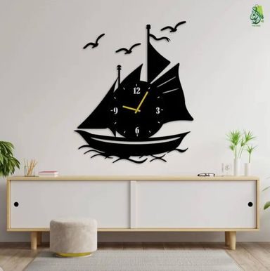 Ship Wall Clock / Wall Clock I Wall Clocks For Bedroom I Wall Clocks For Drawing Room