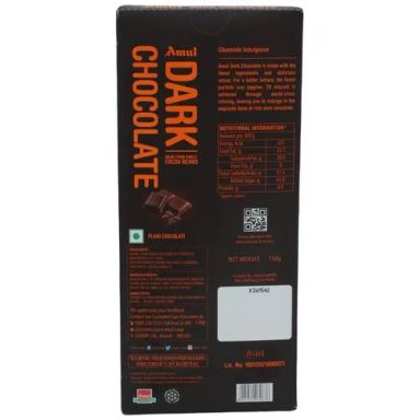 Amul Dark Chocolate, 2 x 150 g Multipack