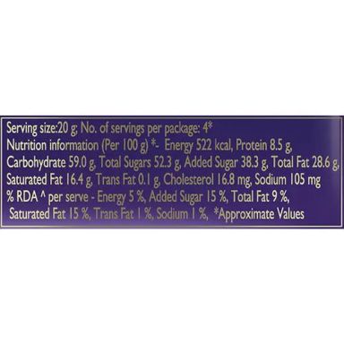 Cadbury Dairy Milk Fruit & Nut Chocolate Bar, 6 x 80 g Multipack