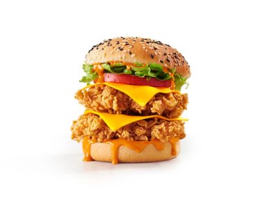 KFC - DOUBLE CRUNCH BURGER