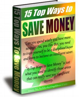 15 Ways To Save Money