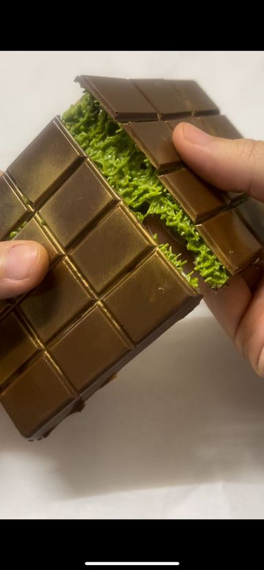 Matcha Golden Chocolate Bars