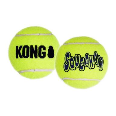 KONG  SQUEAKAIR BALL (S) YELLOW (48) SMALL