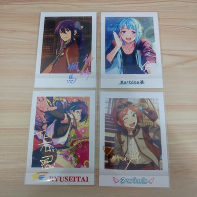 Ensemble Stars Official Gold Sign Polaroid