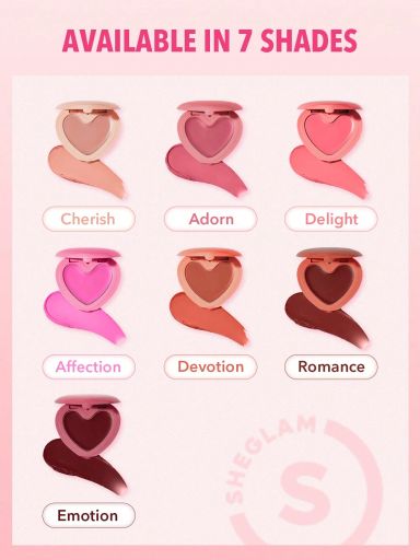 SHEGLAM Playing Cupid Cream Blush - Devotion