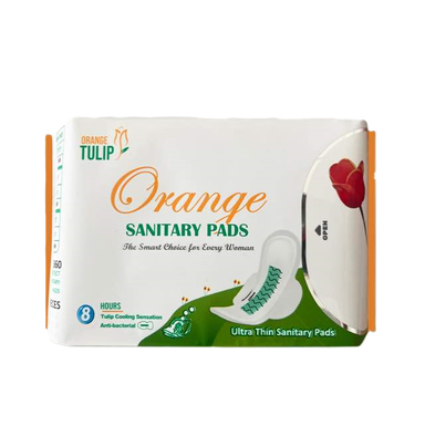 Orange Sanitary Pad