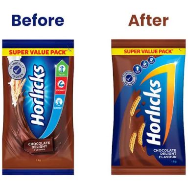 Horlicks Nutrition Drink - Chocolate, 1 kg Pouch