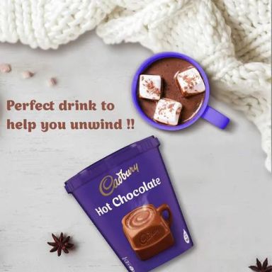 Cadbury Hot Chocolate Drink Powder Mix, 200 g