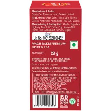 Wagh Bakri Premium Spiced Tea, 250 g