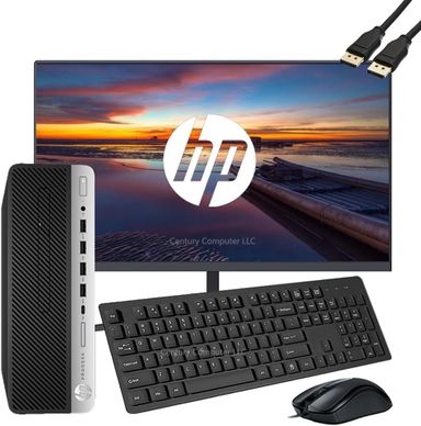 HP ProDesk 600 G3 SFF Desktop Computer with 21.5"" FHD