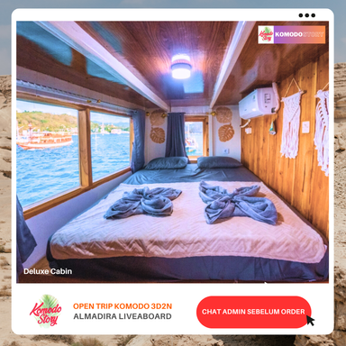 Open trip komodo 3D2N - NK Jaya 1 Liveaboard