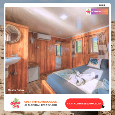 Open trip komodo 3D2N - NK Jaya 1 Liveaboard